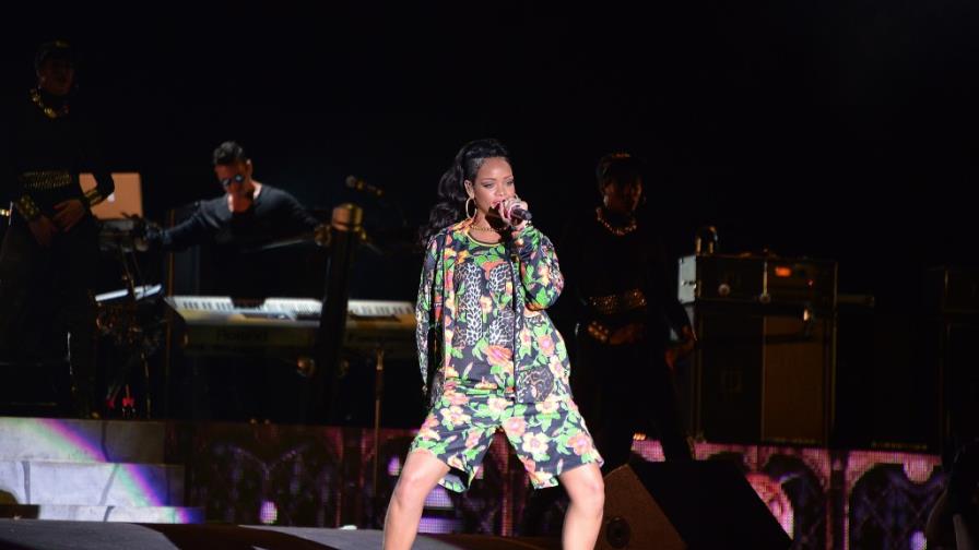 Rihanna trajo su diamante al Hard Rock Hotel Casino Punta Cana
