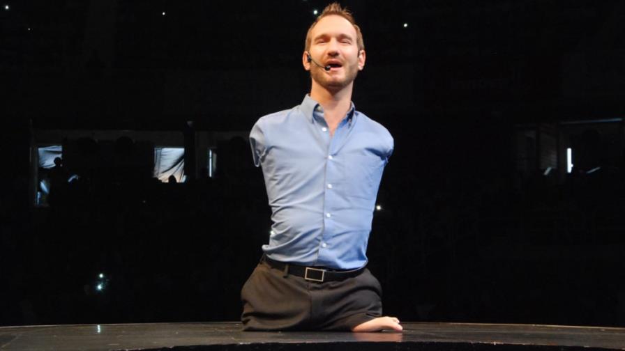 Nick Vujicic pide a los dominicanos tener una relación personal con Dios