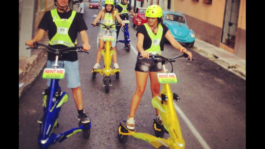 Turismo sobre ruedas en la Zona Colonial