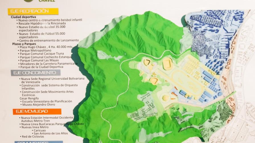 Construcción del parque Hugo Chávez creará más de 3,000 empleos
