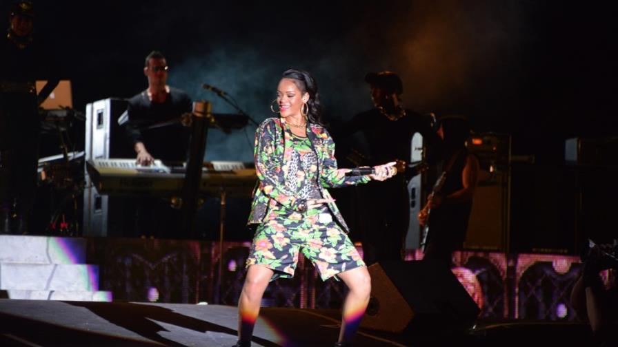 Rihanna, un diamante que encantó a Punta Cana