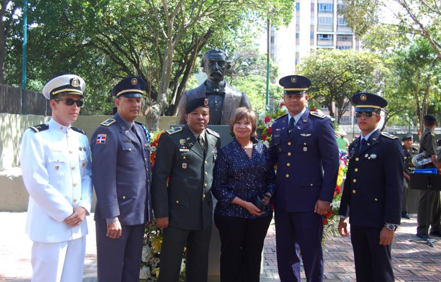 Rinden homenaje a Juan Pablo Duarte en Venezuela