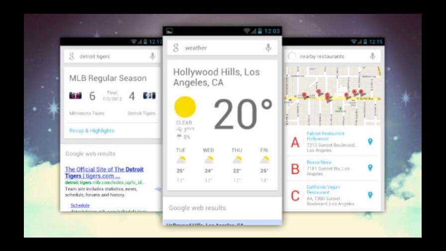 Google Now llega al iPhone y al iPad