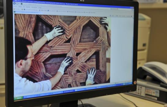 Casi un siglo de amor escondido en el recoveco de un artesonado mudéjar Casi un siglo de amor escondido en el recoveco de un artesonado mudéjar