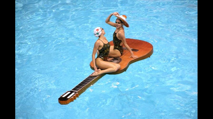 Figuras de 10 países estarán en torneo mundial de nado sincronizado en México