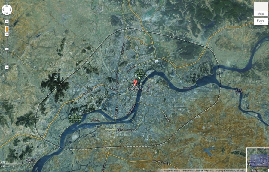 Google muestra calles norcoreanas... y prisiones