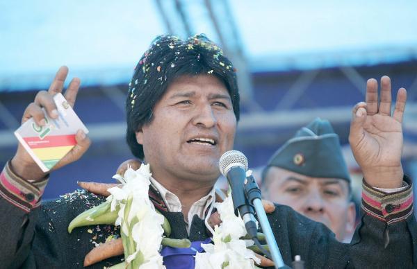 Evo Morales podra buscar un tercer mandato en Bolivia
