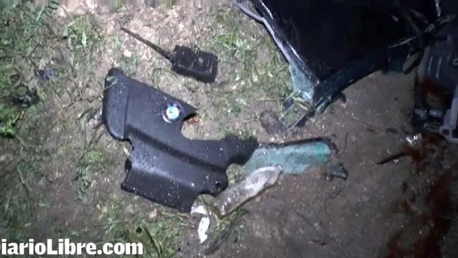 Familia dominicana muere en aparatoso accidente en España