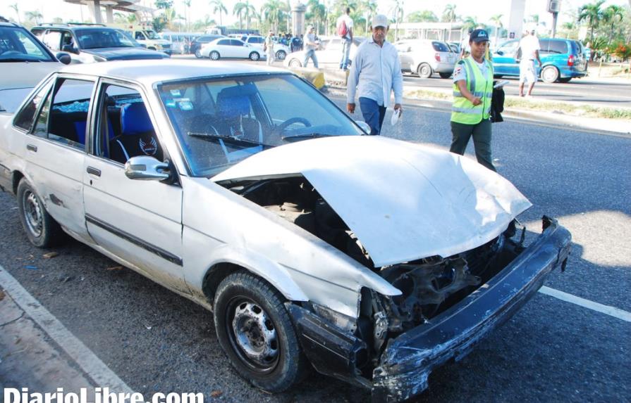 En el año 2013 aumentaron los accidentes de tránsito