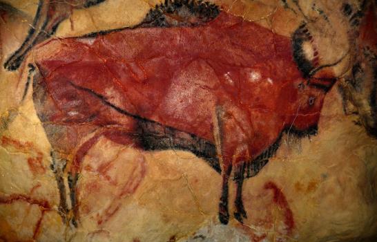 Los nuevos visitantes, emocionados con la fuerza de las pinturas de Altamira