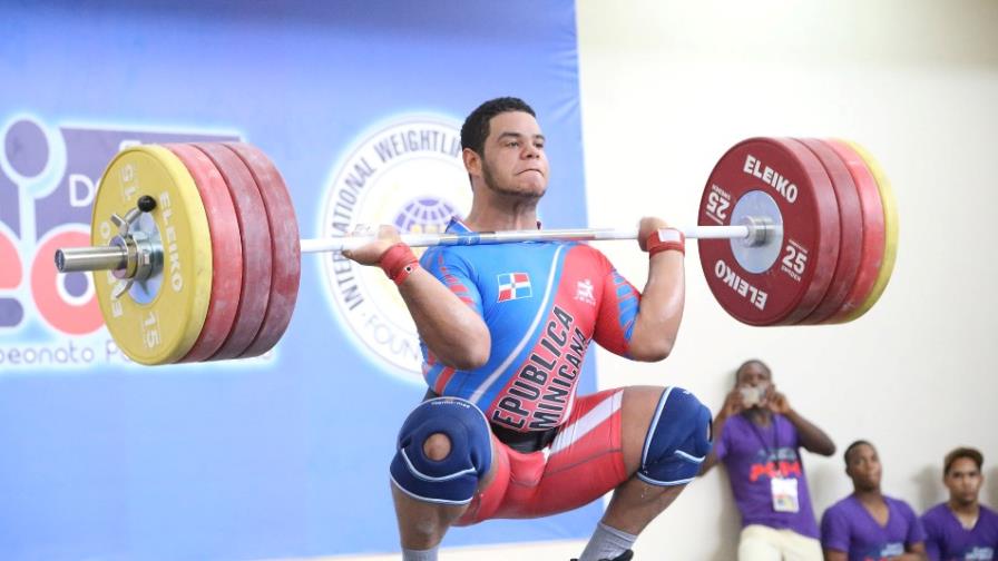 Alejandro Cisneros de Cuba gana Envión en los 105 kgs de Panamericano de Pesas