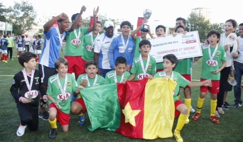 Babeque se coronó campeón del Mundialito Kia 2014 de fútbol escolar