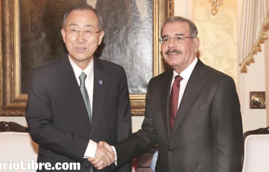Ban Ki-moon elogia interés de Medina por la educación