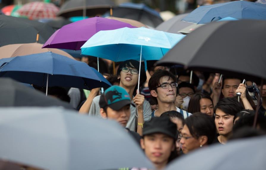 Lo que hay bajo el paraguas en protestas de Hong Kong