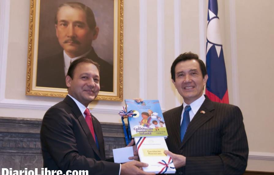 El presidente de Taiwán recibe la visita de Abel Martínez