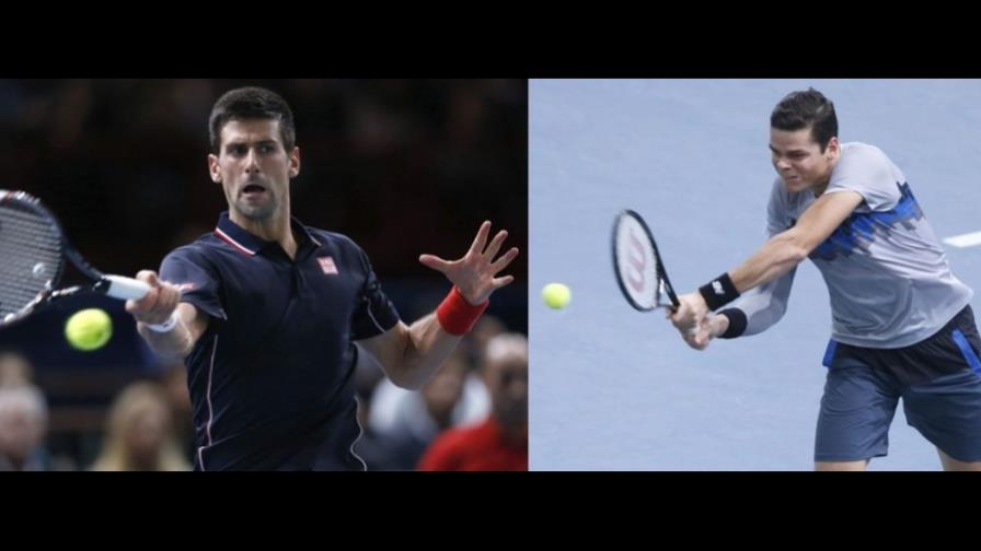 Novak Djokovic-Milos Raonic, el duelo de generaciones en la final de Bercy