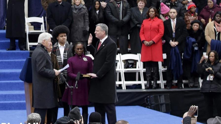 Criolla se roba la atención en la toma de posesión en Nueva York Criolla se roba la atención en la toma de posesión en Nueva York