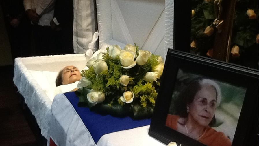 Ojo de Agua llora y recuerda con nostalgia a doña Dedé Mirabal