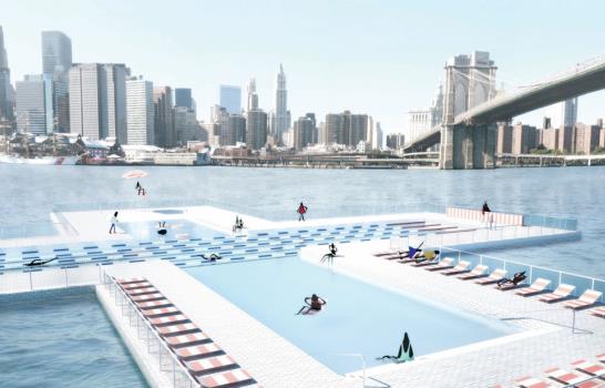 La asombrosa piscina depuradora de Nueva York