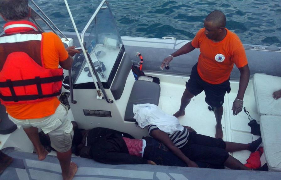 Seis haitianos mueren al naufragar una embarcación