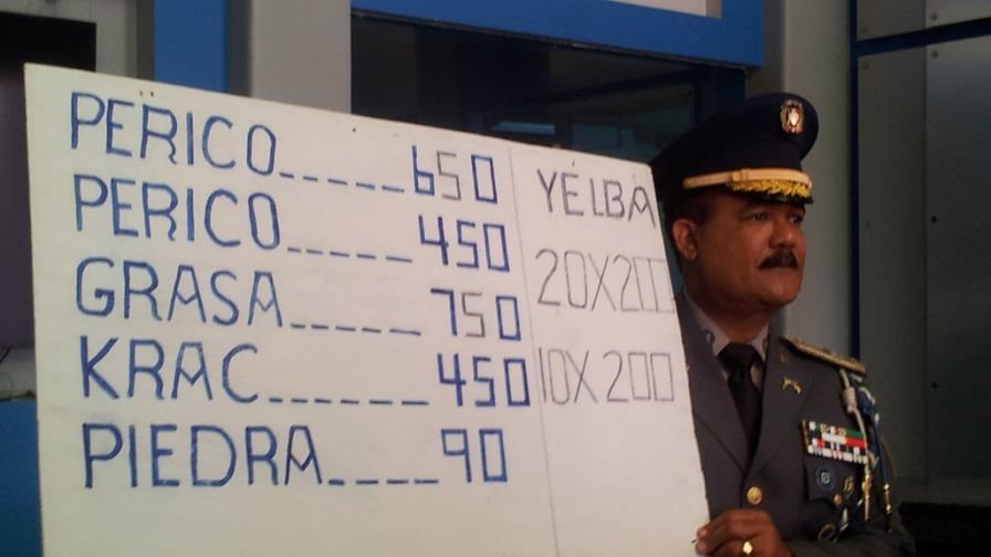 Narcos colocan letrero con precios