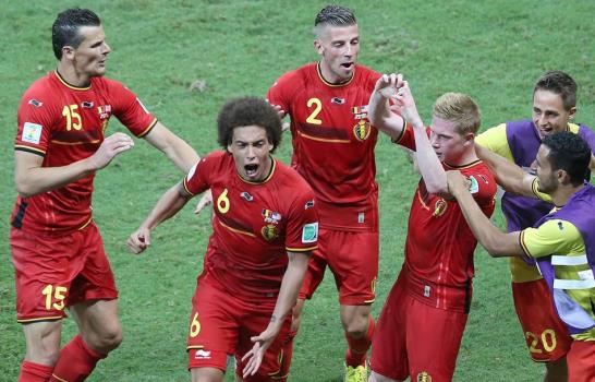 Bélgica vence a USA en alargue y avanza a 4tos de final