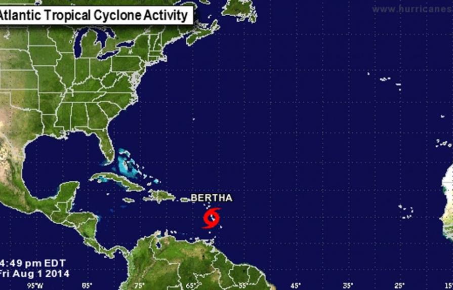 Esperan mañana la tormenta Bertha en Puerto Rico