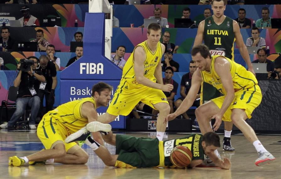 Australia tumba a Lituania tras una espectacular primera parte en Mundial de Baloncesto