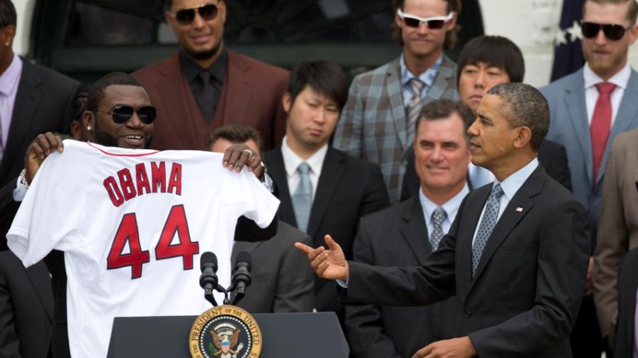 David Ortiz niega acuerdo con telefónica para selfie con presidente Obama David Ortiz niega acuerdo con telefónica para selfie con presidente Obama