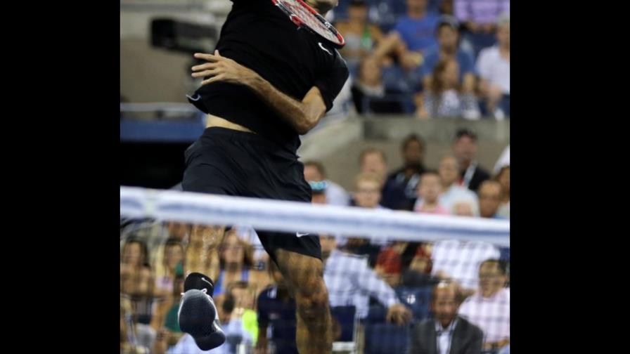 Roger Federer otra vez llega a cuartos de final del US Open de tenis Roger Federer otra vez llega a cuartos de final del US Open de tenis