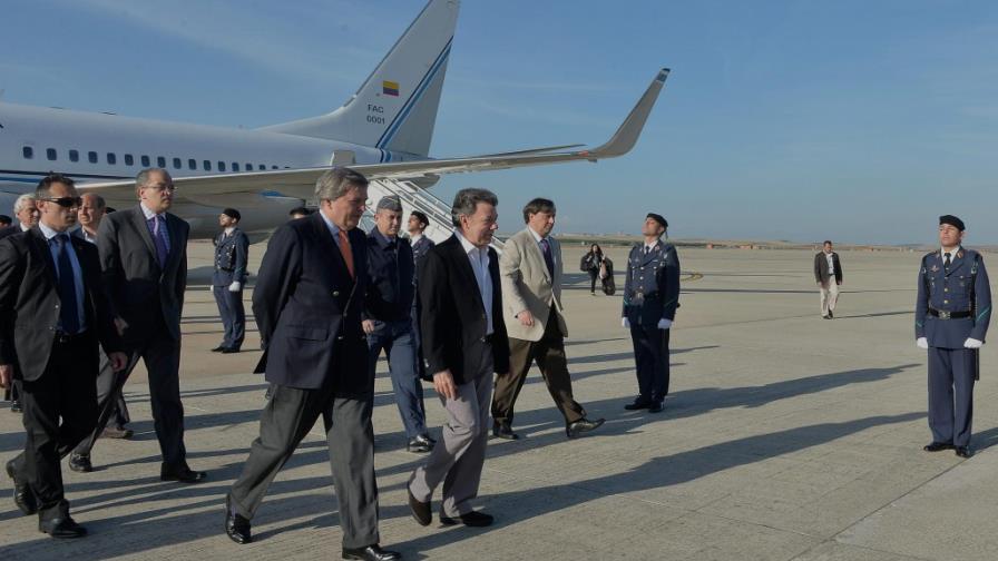 Santos busca apoyo en UE para financiar la paz en Colombia