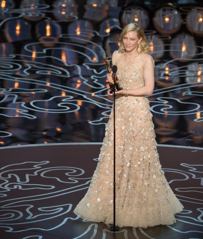 Cate Blanchett: Pedí que impriman mi nombre en el Óscar, antes que me lo quieran quitar