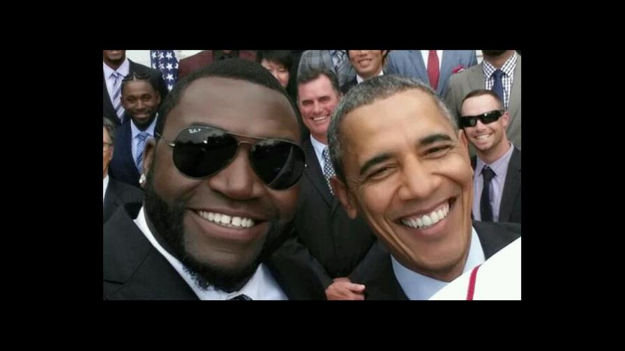 La Casa Blanca descontenta con el selfie de David Ortiz