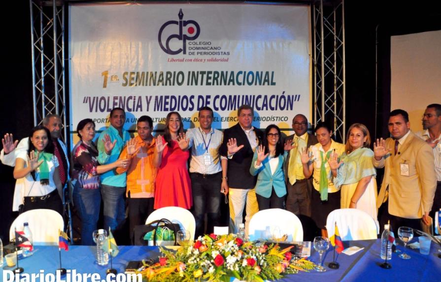 El Colegio Dominicano de Periodistas recomienda disminuir la difusión de imágenes negativas