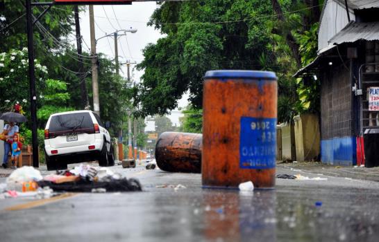 Huelga mantiene paralizado municipio Licey al Medio