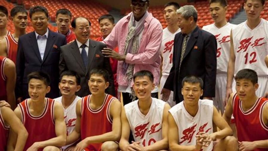 juego de basquetbol en Corea del Norte es un regalo a Kim