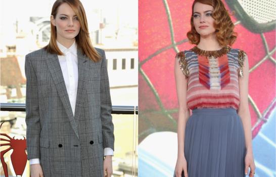 Tres peinados de media melena cortesía del estilista de Emma Stone