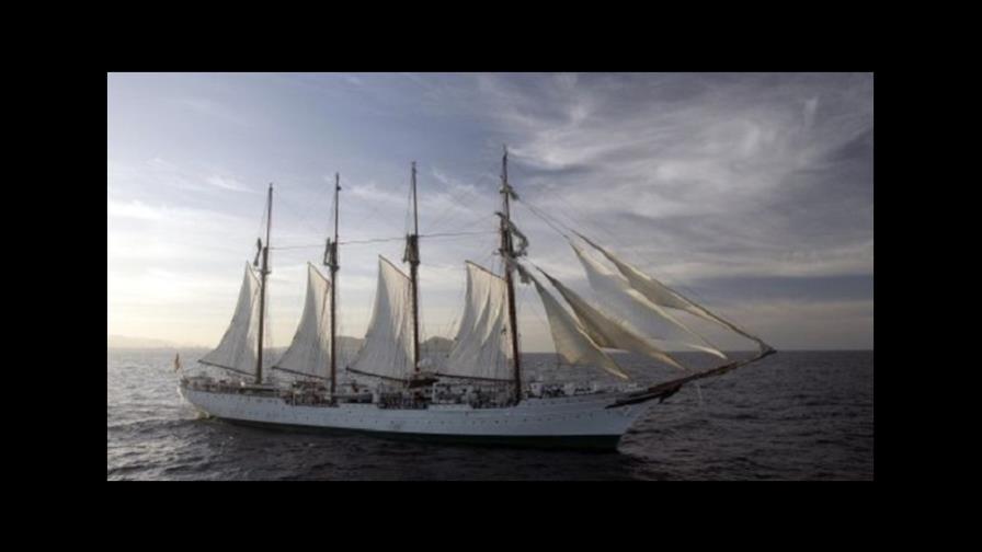 Intervenidos 127 kilos de cocaína en el buque escuela de la Armada española