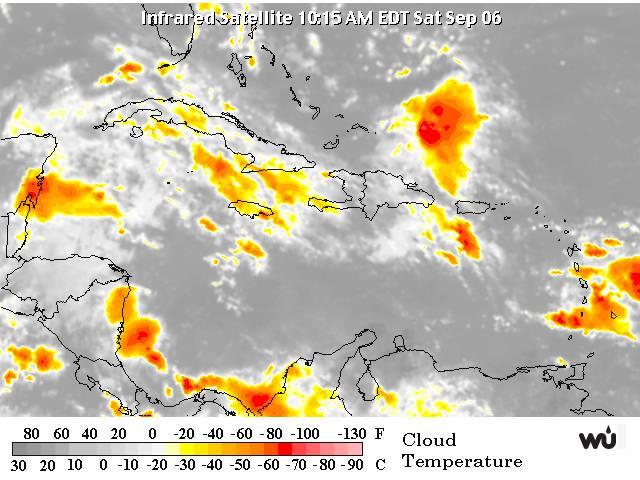 Las lluvias continuarán este sábado y el domingo