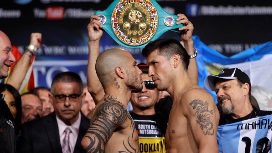 Miguel Cotto y Sergio -Maravilla- Martínez, están en peso y preparados