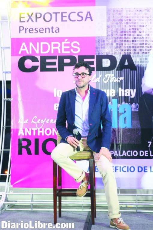 Andrés Cepeda en el Palacio de los Deportes; Julio Iglesias actuará en el Hard Rock Hotel