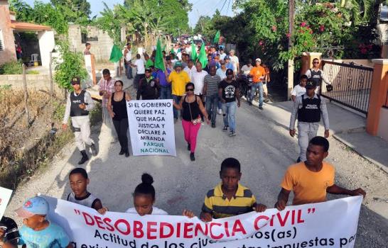Marchan en reclamo de obras para Moca