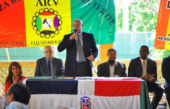 Lanzan la Alianza Revolucionaria Verde, (ARV)