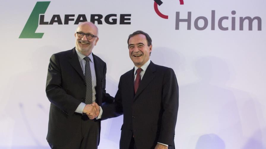 Los gigantes del cemento, Holcim y Lafarge, anuncian su fusión Los gigantes del cemento, Holcim y Lafarge, anuncian su fusión