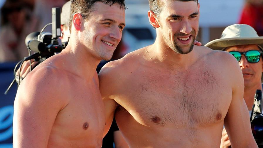 Los nadadores Michael Phelps y Ryan Lochte competirán en prueba en Georgia