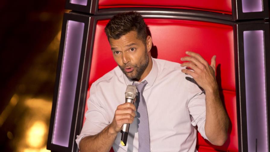 Ricky Martin: Seré un libro abierto como coach Ricky Martin: Seré un libro abierto como coach