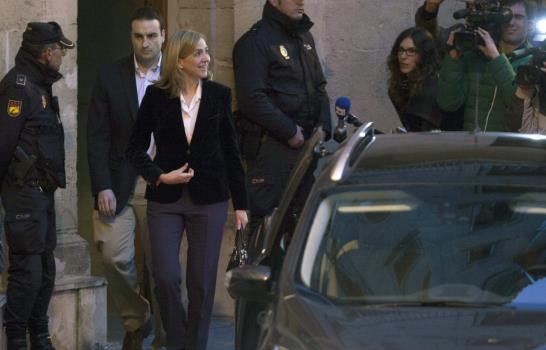 Seis horas y media de una infanta ante el juez Seis horas y media de una infanta ante el juez