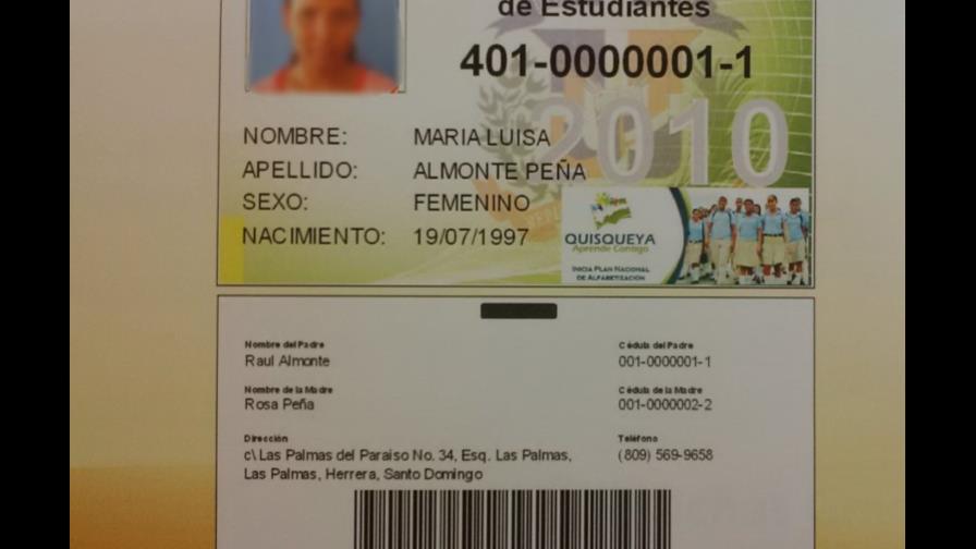 Carnet de estudiantes implica RD$127.6 millones