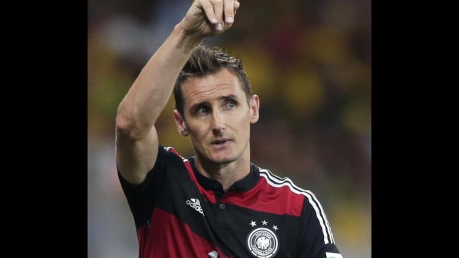 Miroslav Klose, líder goleador de la historia de los Mundiales