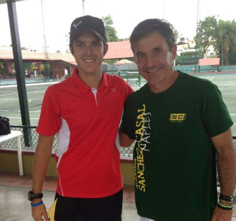 Marcial Mota Tennis Academy envía entrenador a prepararse a EEUU